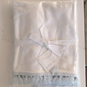 Serena and Lily tassel shower curtain